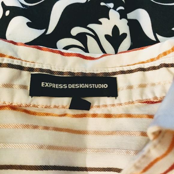 ♥️ Multi Colored Button Down Tank Top ❤️ - Picture 2 of 3